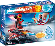 Androïde de Feu avec Lance - Disques - Playmobil - 6835