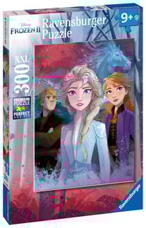 Puzzle 300 pièces XXL - Elsa, Anna et Kristoff / Disney La Reine des Neiges 2