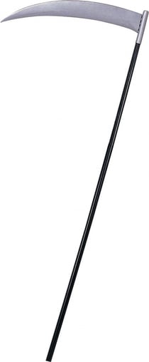 Faucille en plastique 115 cm