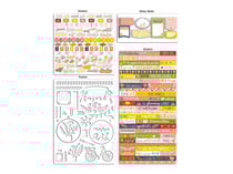 Kit de décoration Bullet Journal Toga - Fleuri