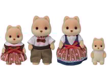 La famille chien caramel - Sylvanian Families