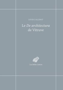 Le De Architectura de Vitruve