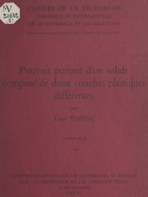 Pouvoir portant d'un solide composé de deux couches plastiques différentes