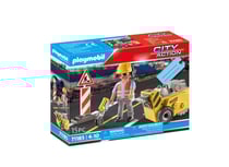 Playmobil® - Ouvrier avec scie de sol - 71185 - Playmobil® City Action