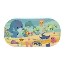 Puzzle De Bain - 28 Pièces - Thème Des Animaux Marins - Découvrir Le Fond de L'Océan - Manipulation et Dextérité - Jouet Pour Le Bain