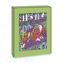 Les Ateliers du Calme - Peinture Magique Fôret - Kit Loisir Créatif Enfant - Apprentissage Motricité Fine et Concentration