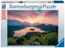 RAVENSBURGER Puzzle 3000 pièces Terrasses de riz en Asie pas cher 