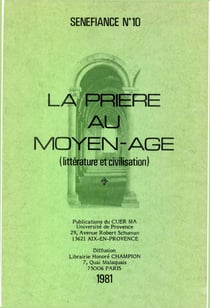 La prière au Moyen Âge - Littérature et civilisation