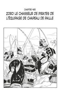One Piece édition originale - Chapitre 485 - Zoro le chasseur de pirates de l'équipage de chapeau de paille