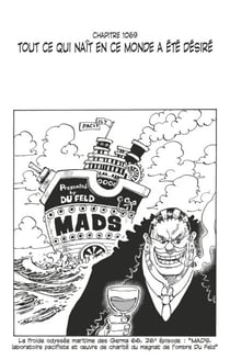 One Piece édition originale - Chapitre 1069 - Tout ce qui naît en ce monde a été désiré