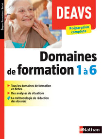 DEAVS - Dormaines de formation 1 à 6 - Format : ePub 3 FL