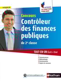 Contrôleur des finances publiques - Catégorie B - Intégrer la fonction publique - 2015 - Format : ePub 3 FL