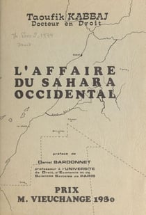 L'affaire du Sahara occidental