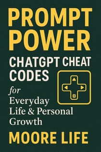 Promt Power ChatGPT Cheat Codes for Everyday Life & Personal Growth