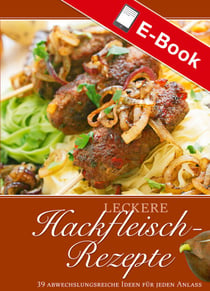 Leckere Hackfleisch-Rezepte - 39 abwechslungsreiche Ideen für jeden Anlass