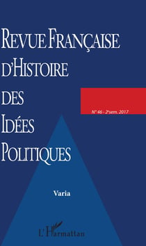 Revue Française d'Histoire des Idées Politiques - Varia