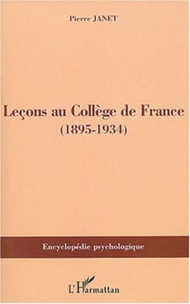 Leçons au Collège de France - (1895-1934)