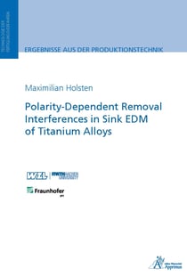 Polarity-Dependent Removal Interferences in Sink EDM of Titanium Alloys