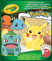 Color & Sticker Pokémon - Crayola