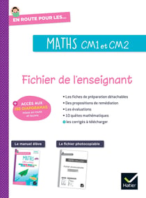 En route pour les maths : CM1,  CM2 - Fichier enseignant (édition 2026)