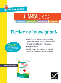 En route pour le français ! : CE2 - Fichier de l'enseignant (édition 2026)