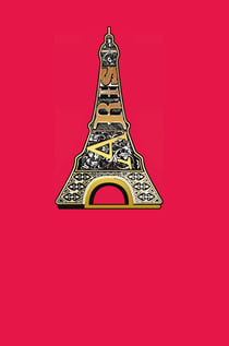 Carnet - Icônes Paris - 11,5 x 17,4 cm