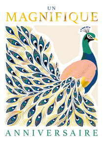 Carte simple - A l'Affiche - 13 x 18 cm