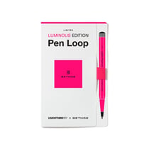 Boucle porte‑stylo Leuchtturm1917 - Pen Loop Luminous - rose