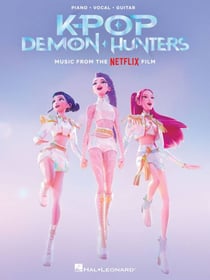Partition K-Pop Demon Hunters Hal Leonard - Piano, voix, guitare