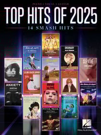 Top Hits of 2025 Hal Leonard - 14 smash hits - Piano, voix, guitare
