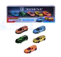 Lot de 5 voitures Rimac - Majorette