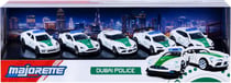 Lot de 5 voitures Dubaï police - Majorette