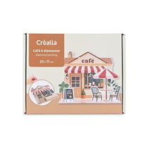 Kit diamond painting Créalia - Coffee shop
