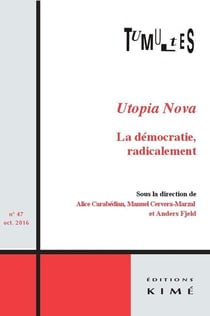 REVUE TUMULTES n.47 : Utopia Nova, la démocratie, radicalement