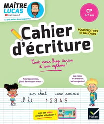 C'est simple avec Maître Lucas : Cahier d'écriture Maître Lucas - CP
