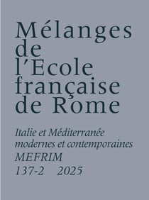 Italie et Méditerranée modernes et contemporaines (édition 2025)