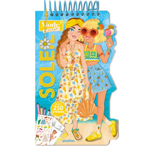 Carnet créatif Mode Academy Soleil (avec un bracelet)