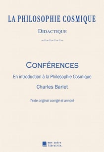 Conférences : En introduction à la Philosophie Cosmique