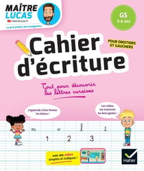 C'est simple avec Maître Lucas : Cahier d'écriture Maître Lucas - GS