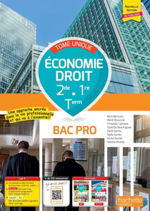 Économie-droit - 2de, 1re, Terminale Bac Pro (édition 2026)
