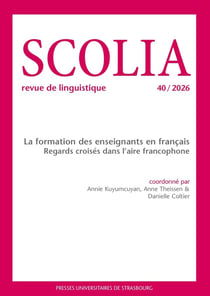 La formation des enseignants en français : Regards croisés dans l'aire francophone (édition 2026)