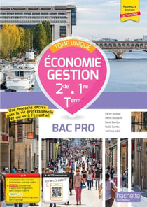 Économie-gestion - 2de, 1re, Terminale Bac Pro