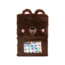Carnet peluche Mr Wonderful - A5 - Lazy little bear - 160 pages unies