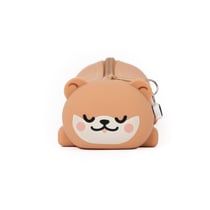 Trousse silicone 1 compartiment Mr Wonderful - Marron - Lazy Loutre