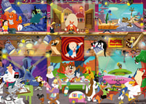 Puzzle 1000 pièces - Looney Tunes Studio - Ravensburger