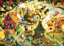 Puzzle 1000 pièces - Classic Tales - Les trois petits cochons - Ravensburger