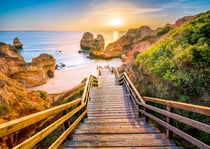 Puzzle 1000 pièces - Escaliers vers la plage de Camilo Algarve - Ravensburger