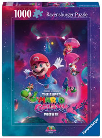 Puzzle 1000 pièces - Super Mario Galaxy : Aventures galactiques ! - Nathan