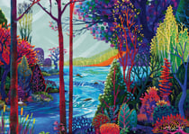 Puzzle 1000 pièces - Forêt Indigo - Ravensburger