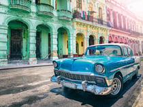 Puzzle 1500 pièces - Les voitures de Cuba - Ravensburger